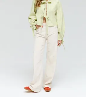 HARPER & YVE Broek Yve cream white
