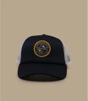 Marineblauwe en witte trucker cap Kid Secret Cap Slab